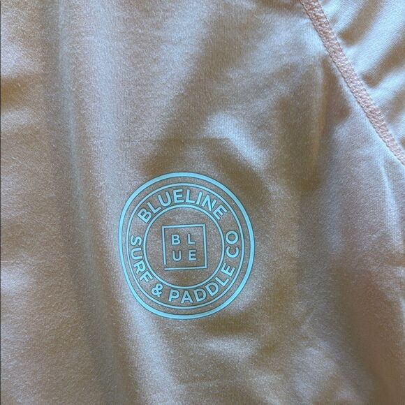 Blueline Surf& Paddle Co Peach Long Sleeve Women's Top size small - Picture 7 of 10